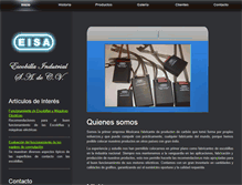Tablet Screenshot of escobillaindustrial.com.mx